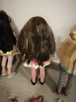 Lote Nancys  Alicia, Caperucita y Blancanieves