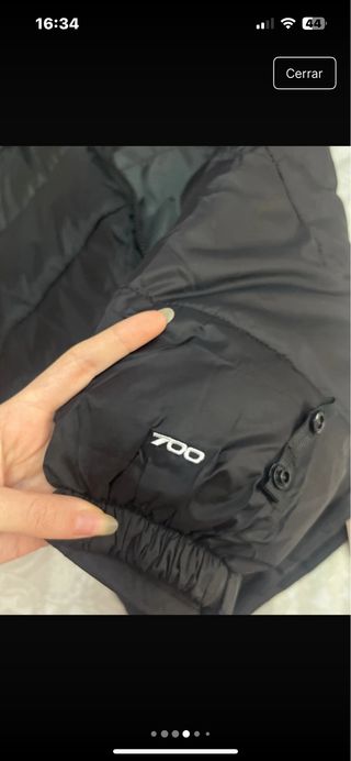 Abrigo The North Face Negro