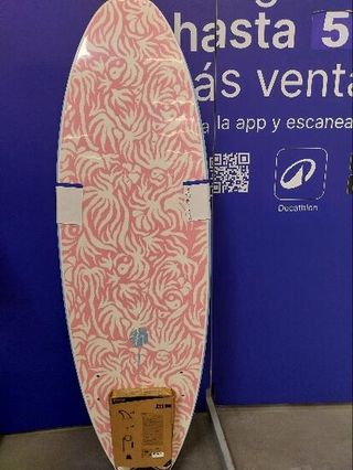 Tabla Surf de Espuma Swallow Tail 6' 49L Olaian