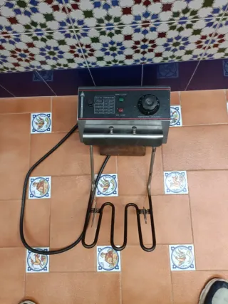 Cabezal Freidora Eléctrica Acero Inoxidable