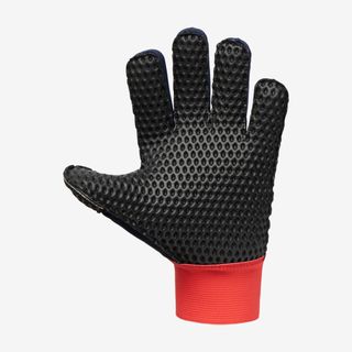 Guantes de portero de fútbol NIÑO F100 SUPERESIST rojo/azul