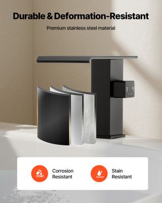 Rubinetto per Vasca da Bagno con 3 Fori Rubinetto