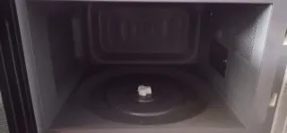 Microondas LG Plata roto.