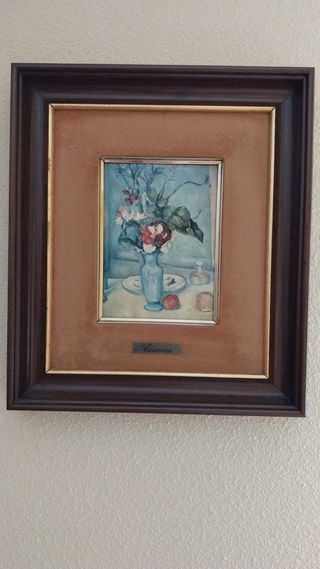 Cuadro El Jarrón Azul (Cézanne)