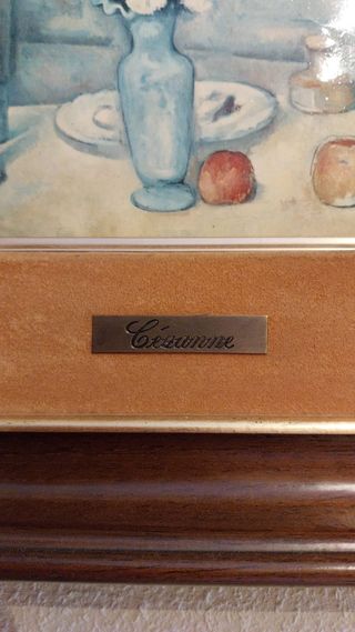 Cuadro El Jarrón Azul (Cézanne)