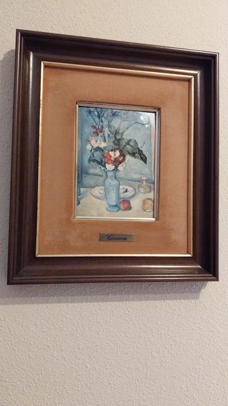 Cuadro El Jarrón Azul (Cézanne)