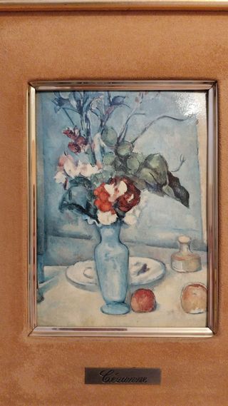 Cuadro El Jarrón Azul (Cézanne)