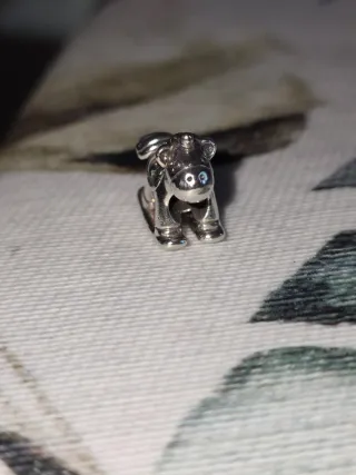 Abalorio Pandora Caballito Balancín Plata