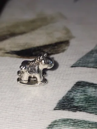 Abalorio Pandora Caballito Balancín Plata