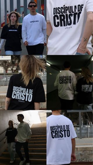 Camiseta Oversize Discípula de Cristo