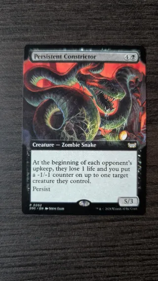 Persistent Constrictor - extended art