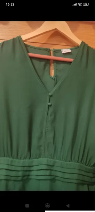 Mono verde Pinkie mujer