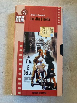 VHS La Vita È Bella Roberto Benigni Italiano