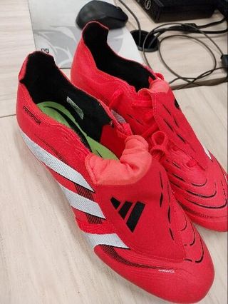 Botas de fútbol Predator League FG/MG adidas Adulto Rojo
