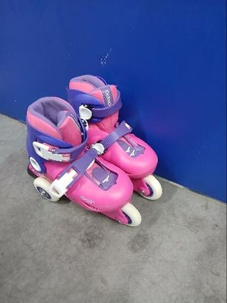 Patines Línea Niños Oxelo Play 3 Rosa