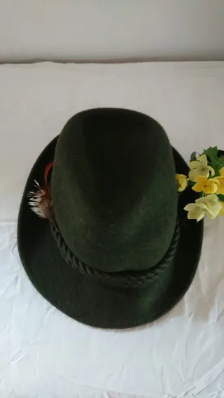 Sombrero tirolés Mathias Hutter verde