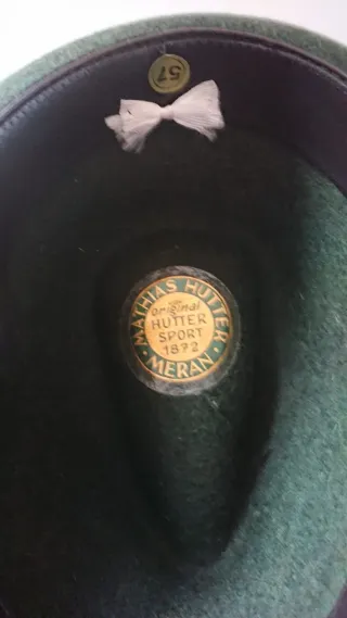 Sombrero tirolés Mathias Hutter verde
