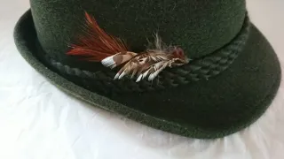 Sombrero tirolés Mathias Hutter verde