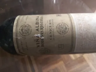 Botella Vino Viña Albina Reserva 1942