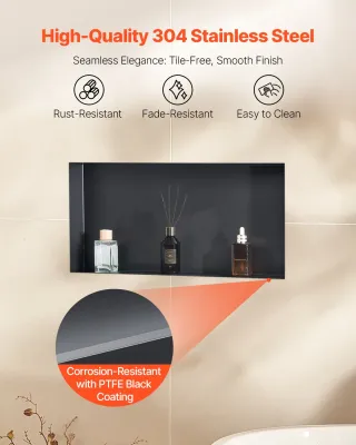 Nicchia per Doccia 33,0 x 63,5 x 10,2 cm Nicchia