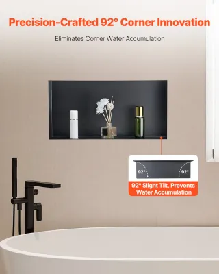 Nicchia per Doccia 33,0 x 63,5 x 10,2 cm Nicchia