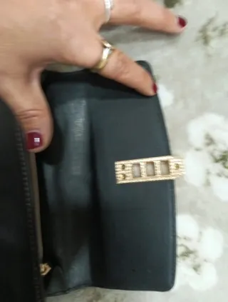 Portafoglio donna nero e marró