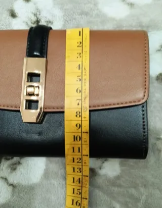 Portafoglio donna nero e marró