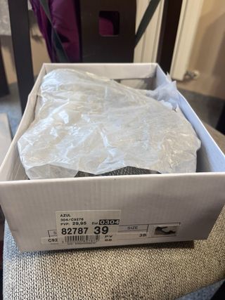 Sandalias Paredes Talla 39 Azul