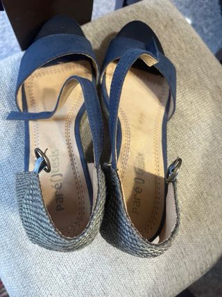 Sandalias Paredes Talla 39 Azul