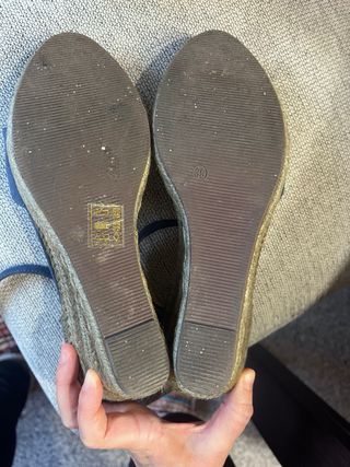 Sandalias Paredes Talla 39 Azul