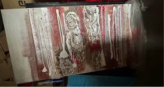 Cuadro abstracto moderno