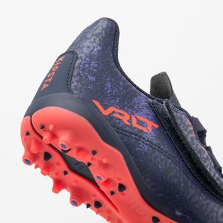 Botas de fútbol niño de tira autoadherente Viralto I EASY