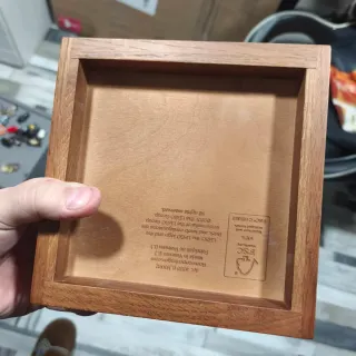 Cajas de madera Lego roble