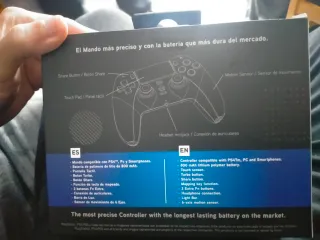 Mando PS4 Spectrum Compatible Inalámbrico Rojo