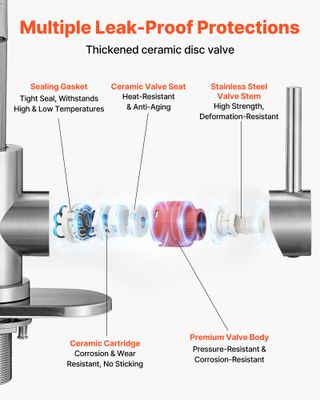 Rubinetto Monocomando per Lavello da Cucina Arco