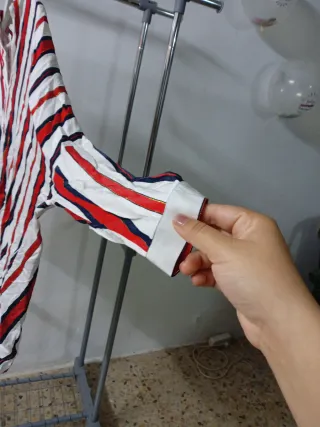 Blusa Rayas Marcadas Talla L