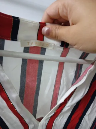 Blusa Rayas Marcadas Talla L