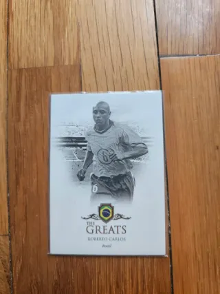 Tarjeta Roberto Carlos Futera Colección