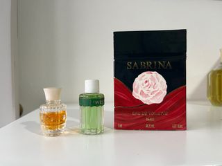 Set scatole e mignon profumi Sabrina