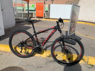 Bicicleta Montaña Cloot Negra/Roja