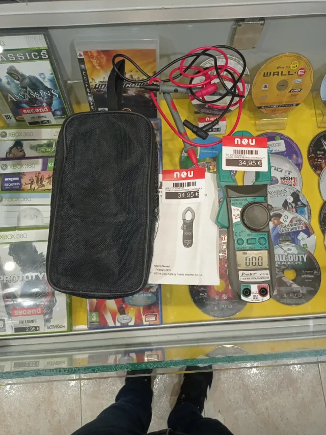 Pinza amperimétrica