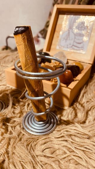 Porta Palo Santo/Spirale Acciaio