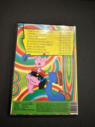 DVD Popeye y sus aventuras