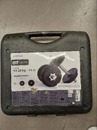 Kit mancuernas 20 kg musculación Corength