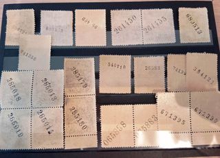 Gruerra civil  27 sellos 1936/37 Asturias y León