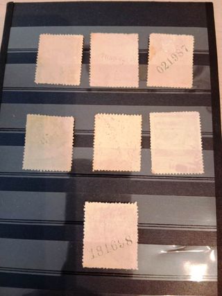 Gruerra civil  27 sellos 1936/37 Asturias y León