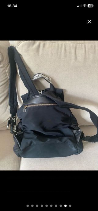 Mochila Desigual Negra Tachuelas