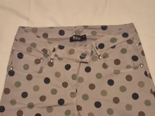 Pantaloni donna Malica fantasia pois