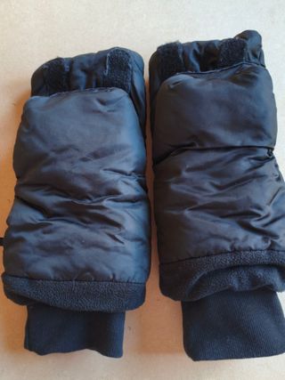 Guantes Carrito Bebé Invierno Negro