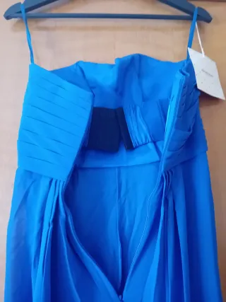 Vestido de fiesta azul